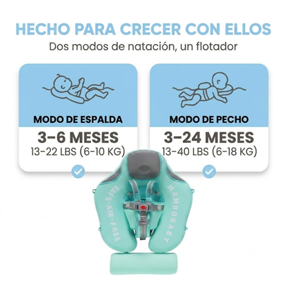 Flotador para bebés no inflable